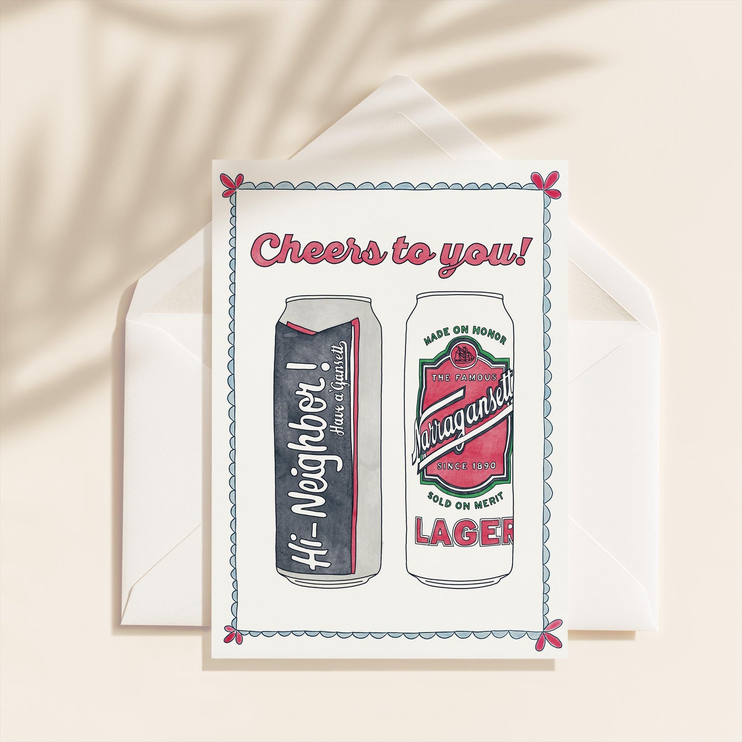 Cheers to You Celebration Greeting Card | 5.5x6.5 Inch | Blank Inside Greeting Card | Greeting Card for Graduation | Congrats Greeting Card