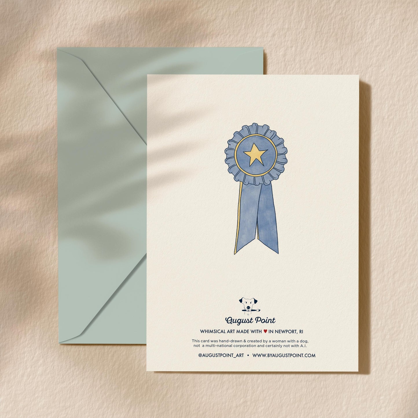Best Dad Award Father's Day Card Greeting Card | 5.5x6.5 Inch | Blank Inside Greeting Card | Funny Dad Card | Gift for Dad | Gift from Kids