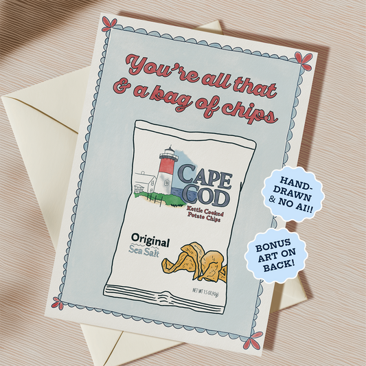 Bag of Chips Card | Blank Inside