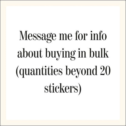 Salty AF Butter Stick Die Cut Vinyl Sticker