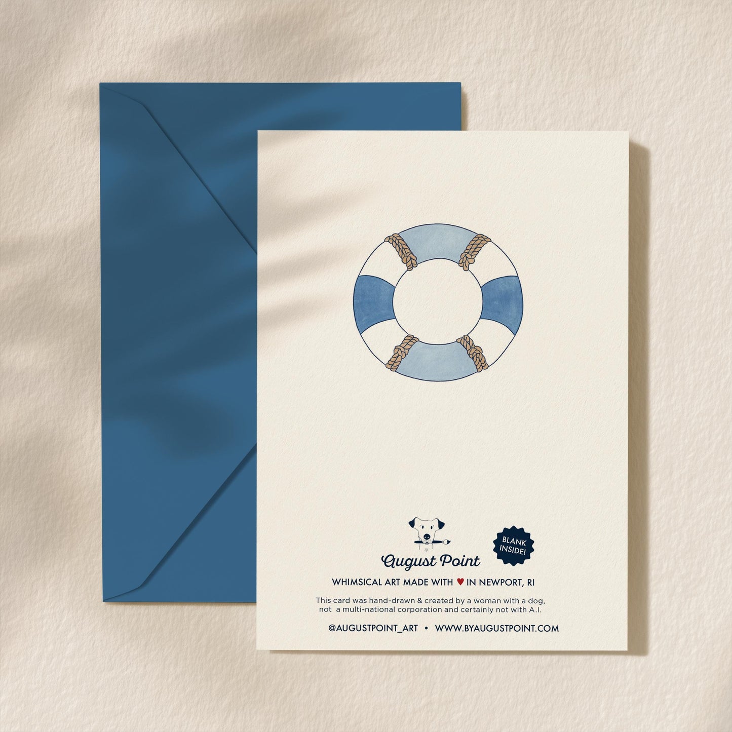 New Baby It's A Boy Greeting Card | 5.5x6.5 Inch | Blank Inside Greeting Card | Baby Shower Card | Gift for Mom | Gift for New Parents