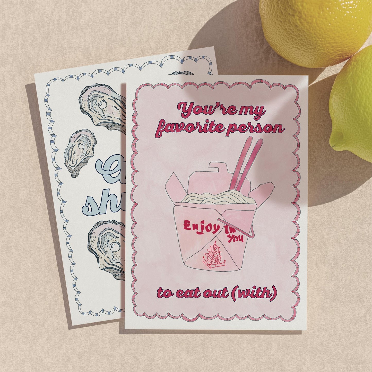 You're My Favorite Person Greeting Card | 5.5x6.5 Inch | Blank Inside Greeting Card | Girlfriend Card | Valentine's Day Greeting Card