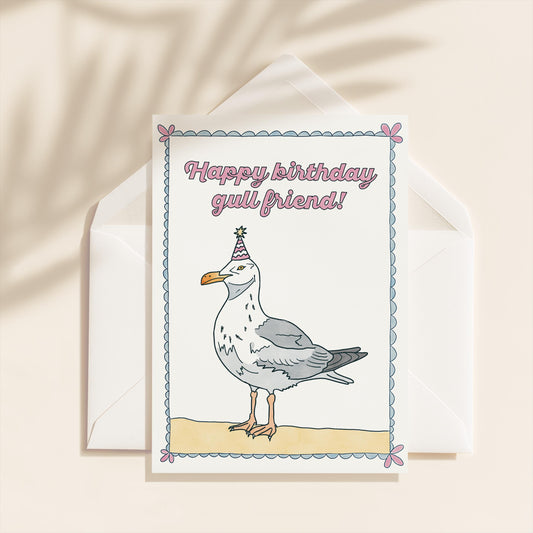 Happy Birthday Greeting Card | 5.5x6.5 Inch | Blank Inside Greeting Card | Girlfriend Card | Friend Birthday Greeting Card