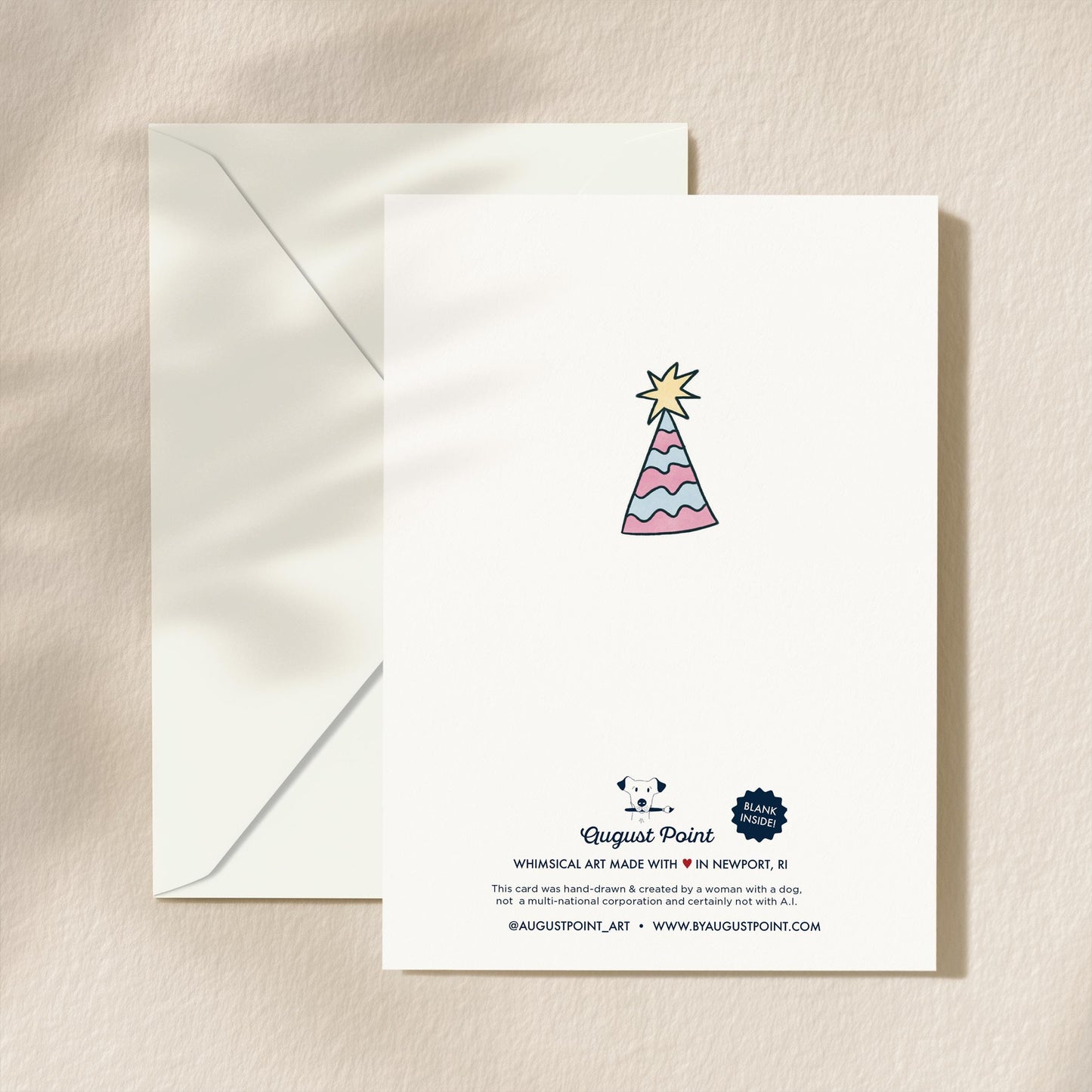 Hand Drawn Happy Birthday Greeting Card | 5.5x6.5 Inch | Blank Inside Greeting Card | Girlfriend Card | Friend Birthday Greeting Card