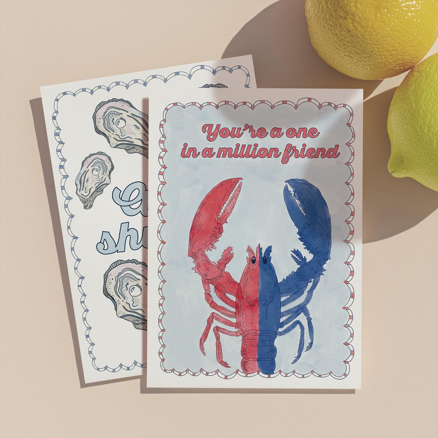 One In A Million Friend Greeting Card | 5.5x6.5 Inch | Blank Inside Greeting Card | Baby Shower Card | Sympathy Card | Thank You Card