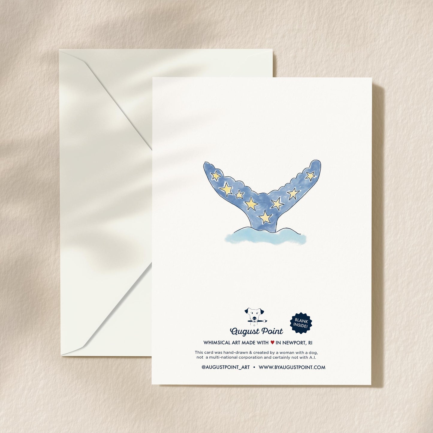 You're My Anchor Greeting Card | 5.5x6.5 Inch | Blank Inside Greeting Card | Gratitude Card | Sympathy Card | Thank You Card
