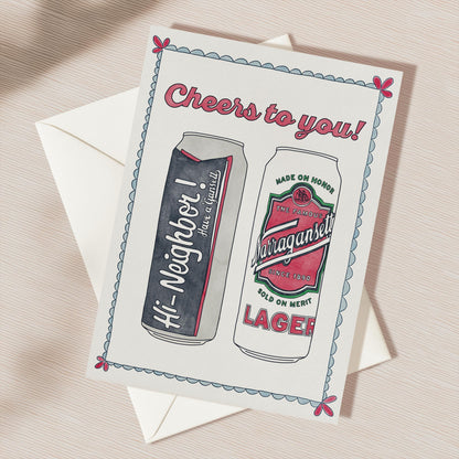 Cheers to You Celebration Greeting Card | 5.5x6.5 Inch | Blank Inside Greeting Card | Greeting Card for Graduation | Congrats Greeting Card