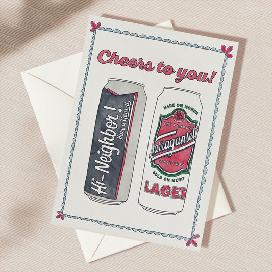 Cheers to You Celebration Greeting Card | 5.5x6.5 Inch | Blank Inside Greeting Card | Greeting Card for Graduation | Congrats Greeting Card