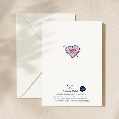 You're My Lobster Greeting Card | 5.5x6.5 Inch | Blank Inside Greeting Card | Girlfriend Card | Valentine's Day Card | Card for Husband