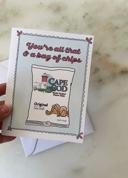 Bag of Chips Card | Blank Inside